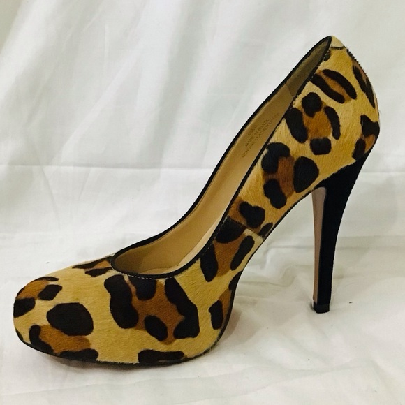 Talbots Pony Hair Platform Heels - Picture 4 of 12